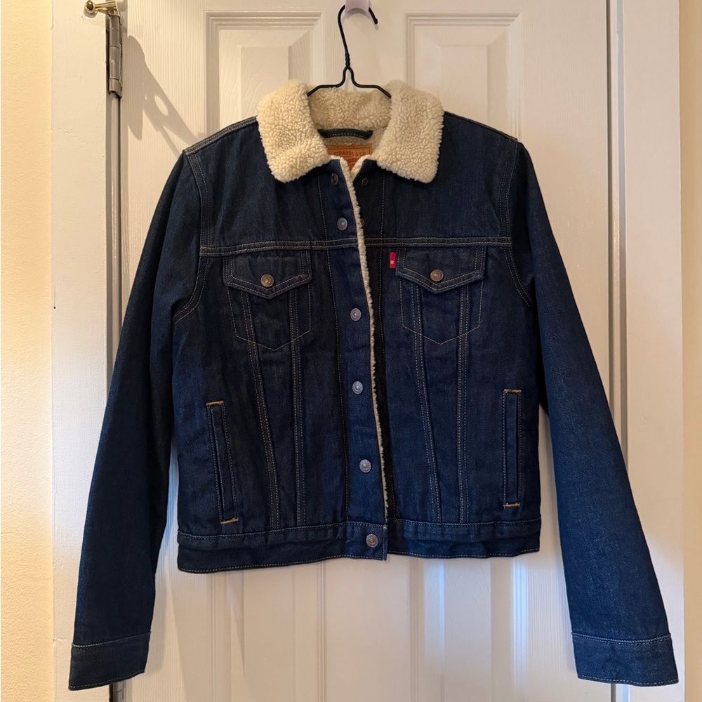 Levi's Denim Jacket with Sherpa Lining